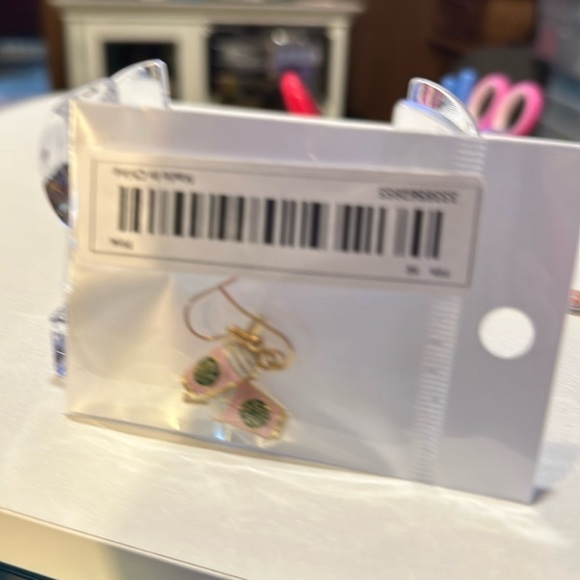 Coffee latte earrings. Pierced. These are very cute.​ - Picture 1 of 3